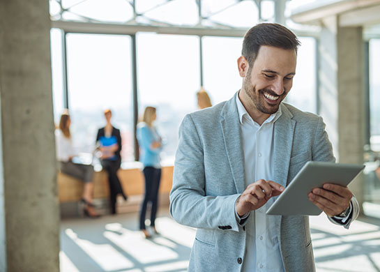 a guy excited about solving his loan growth challenge image